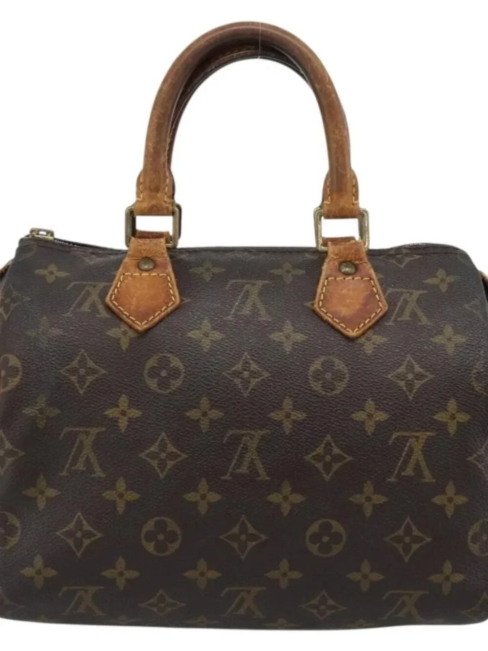 LOUIS VUITTON Monogram Speedy 25 Hand Bag M41528 LV Auth 189351
